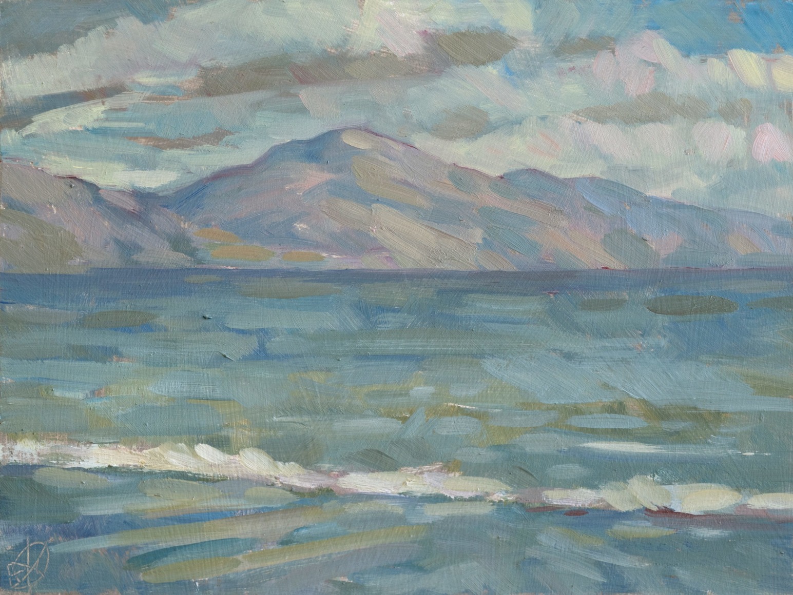 WHITNEY BROOKS ABBOTT , Rincon from Fernald Point, 2023