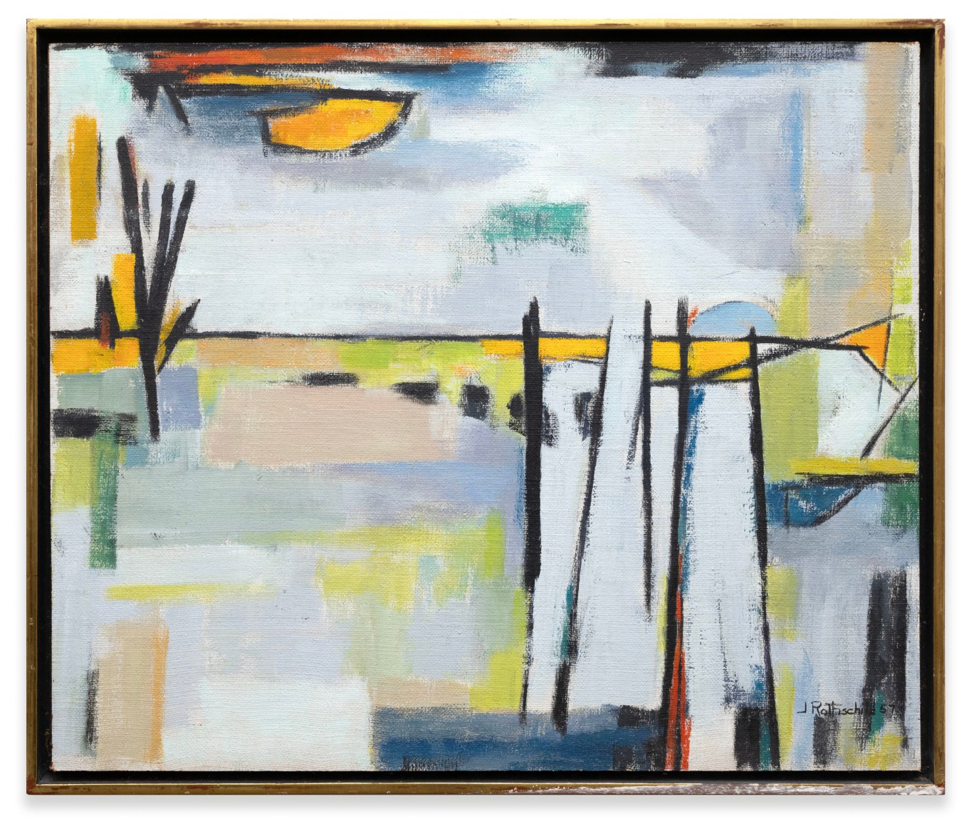 JUDITH ROTHSCHILD (1921-1993), Weirs #2, 1957