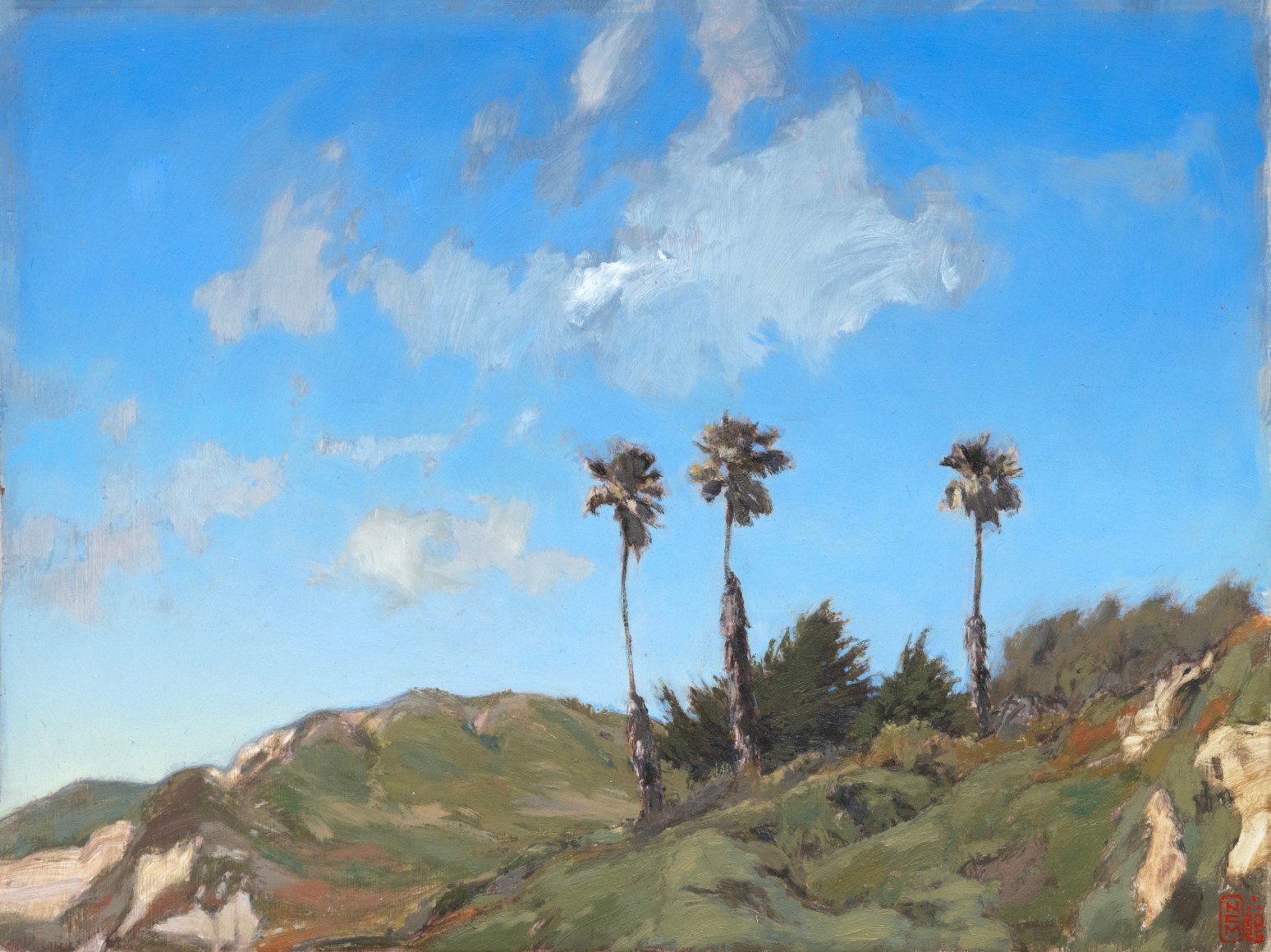 PHOEBE BRUNNER , Study for &quot;True West&quot;, 2024