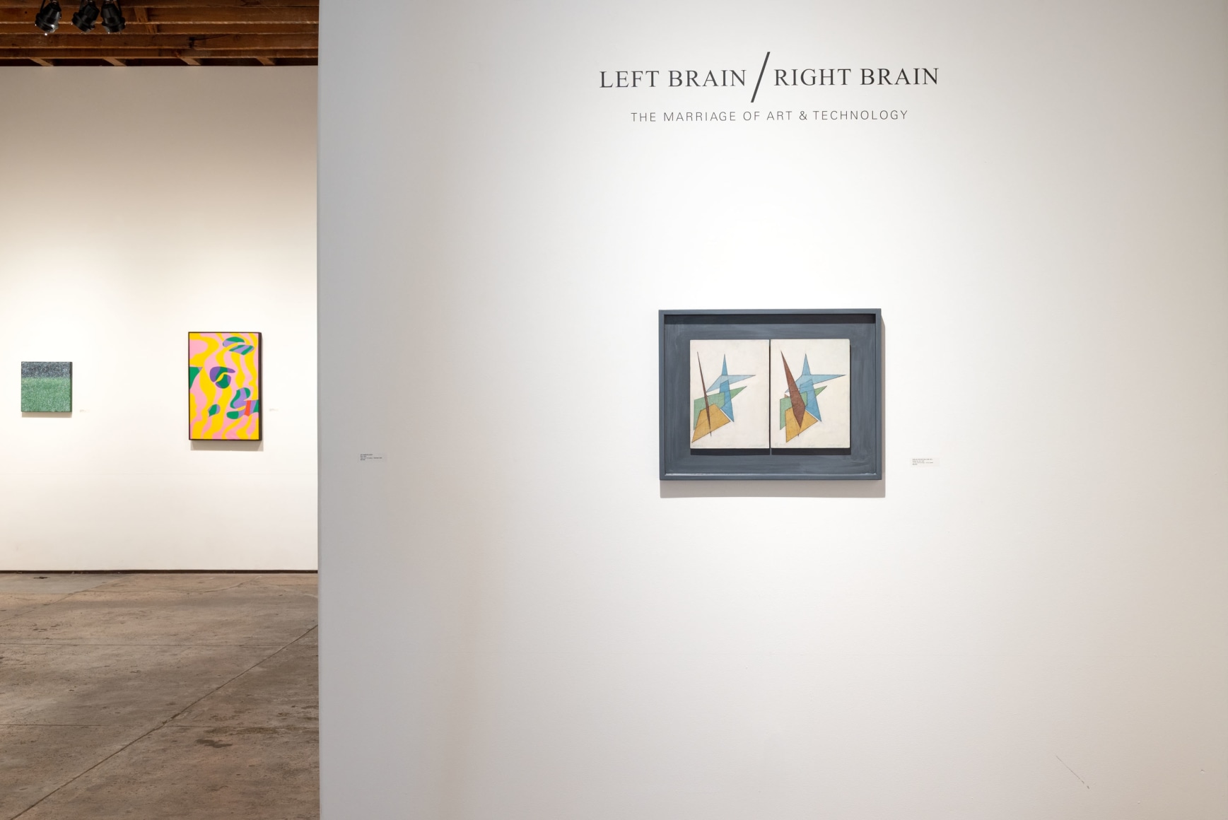 Left Brain / Right Brain install shot