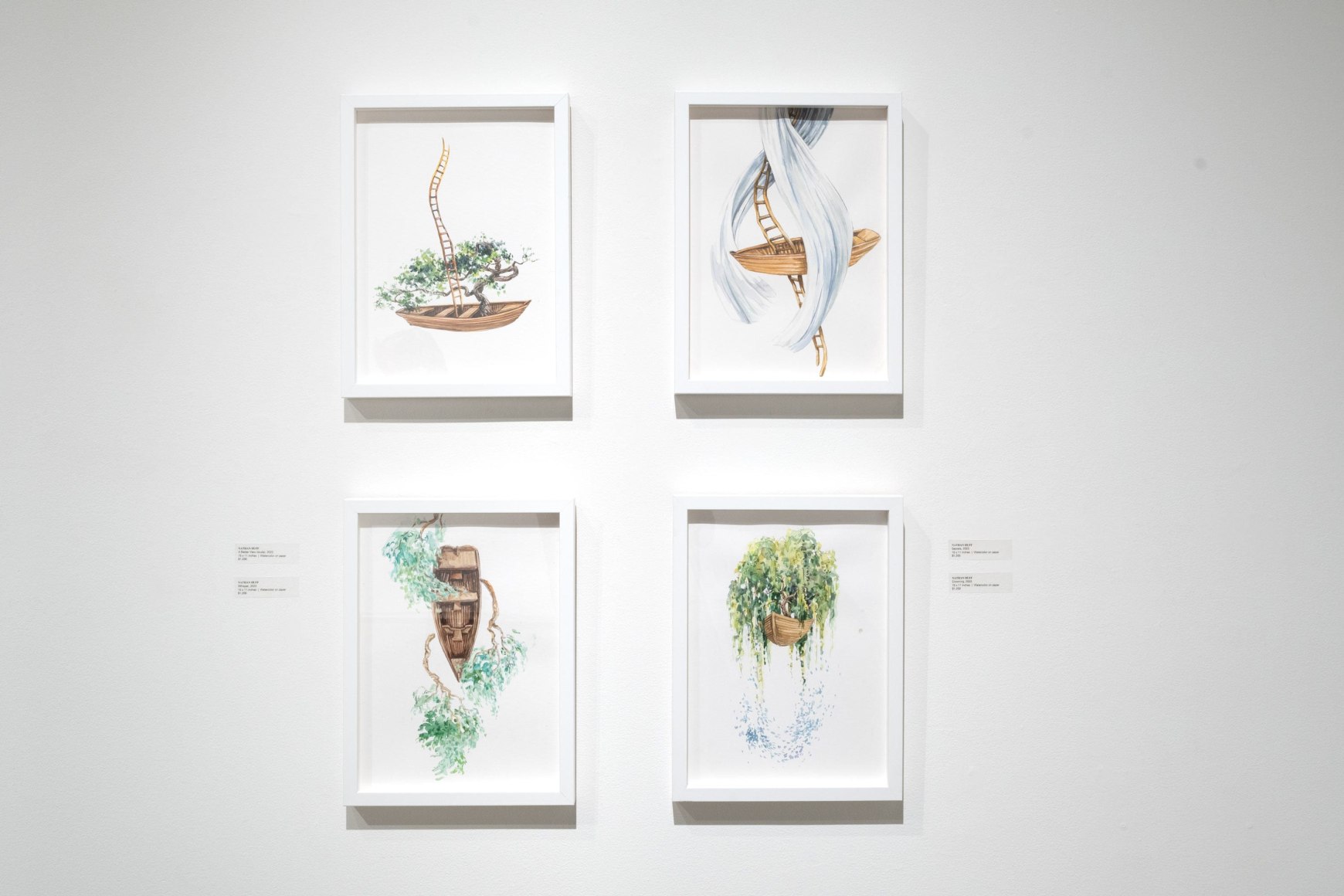 NATHAN HUFF: Forest for the Trees, 2023 installation shot