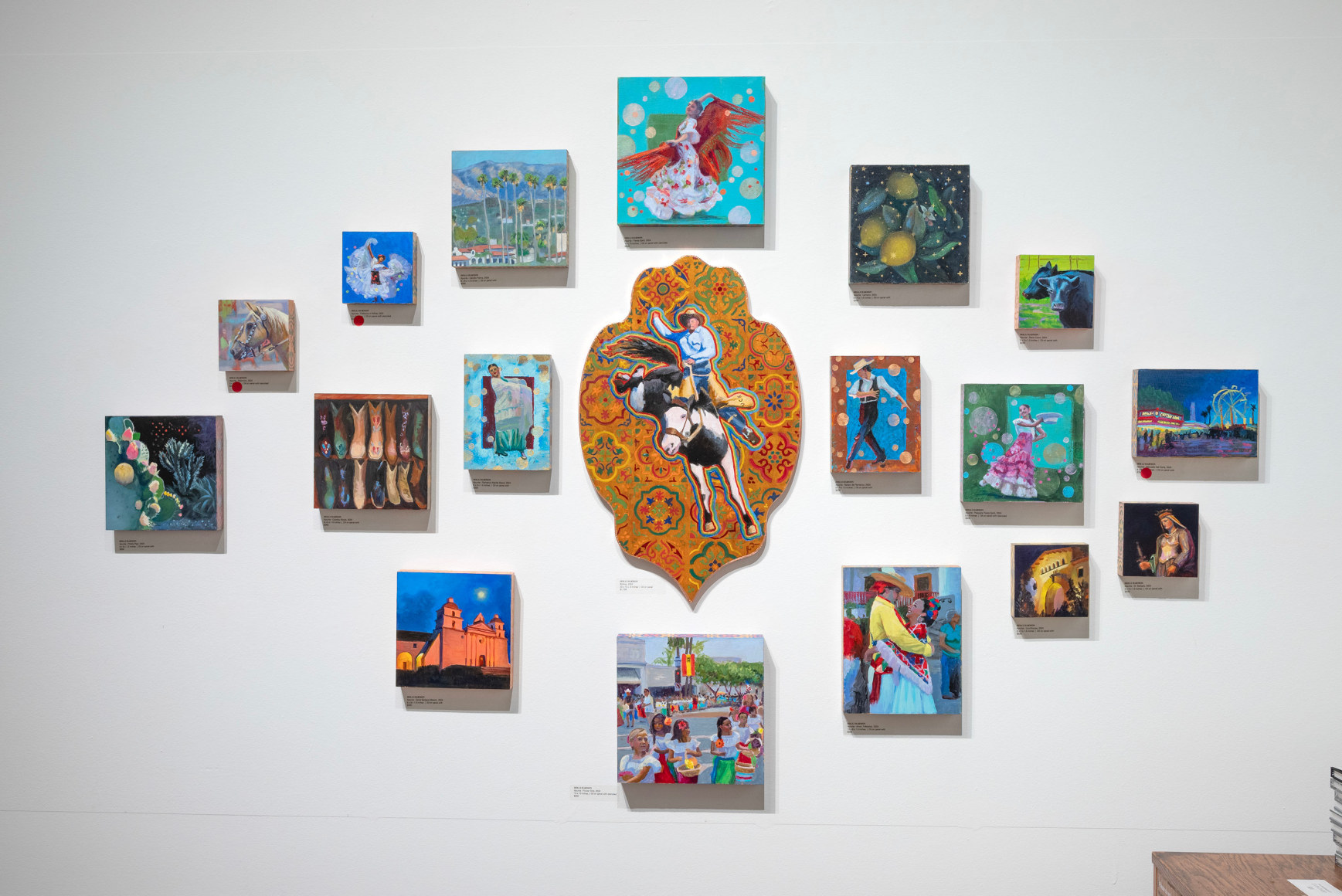 HOLLI HARMON: Four Nations, One Spirit install shot