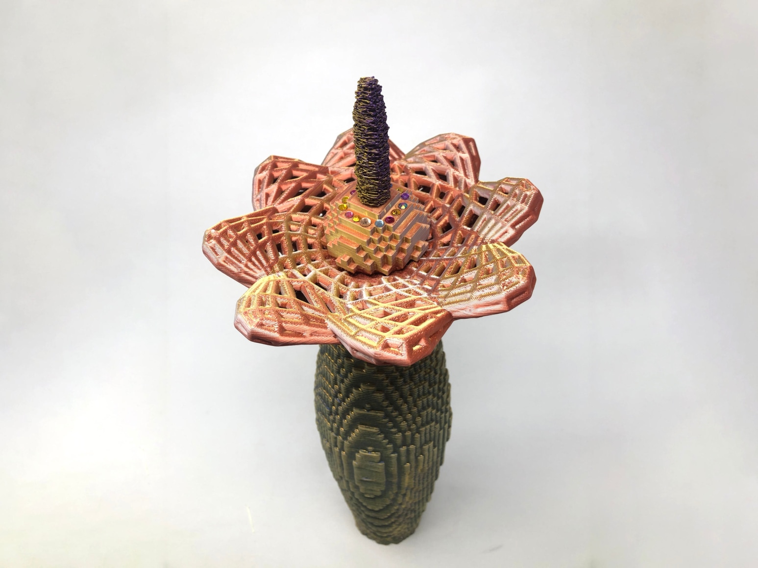 LYNDA WEINMAN, Pixellated Probe, 2023