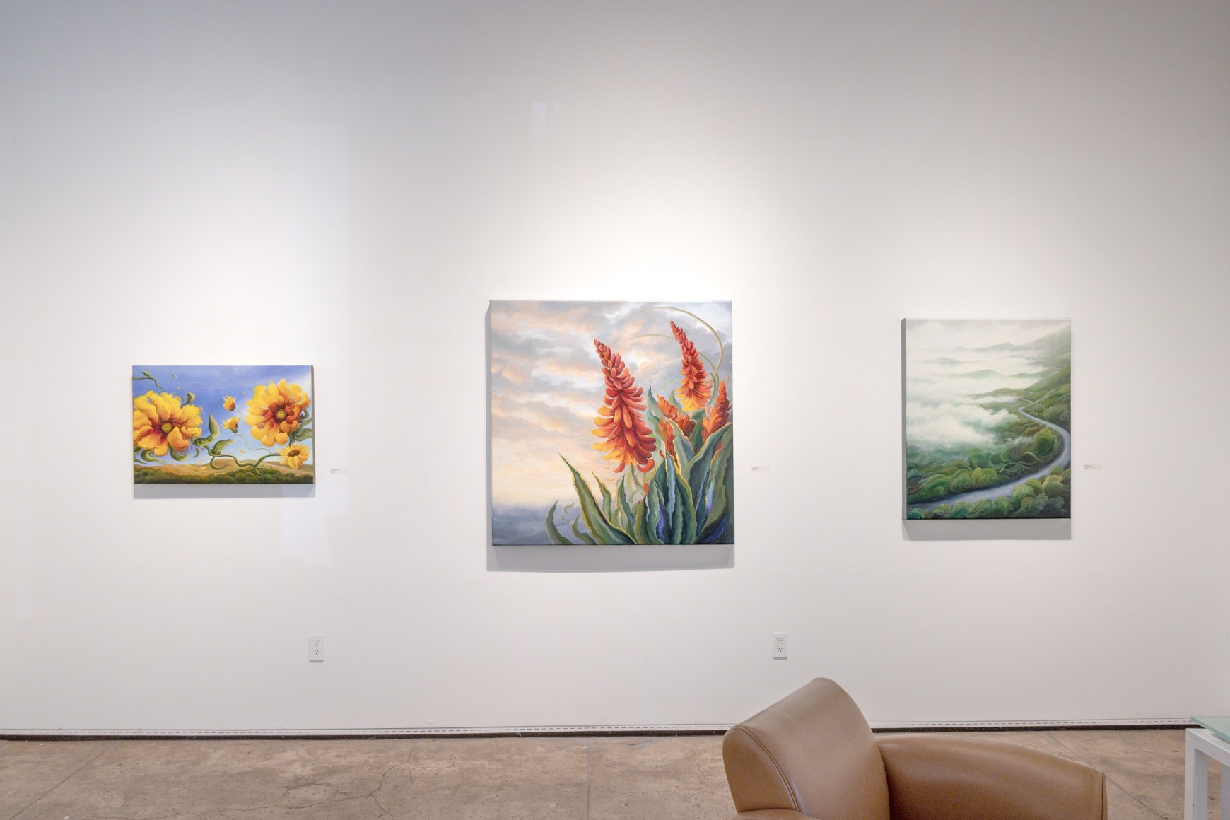 Phoebe Brunner, 2024 Exhibition Installation Photos