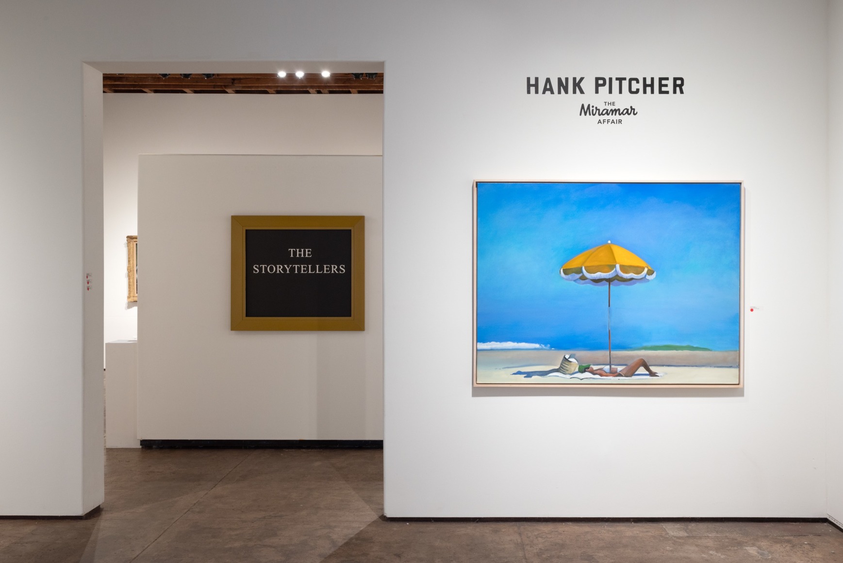 HANK PITCHER: A Miramar Affair, 2025 installation photo