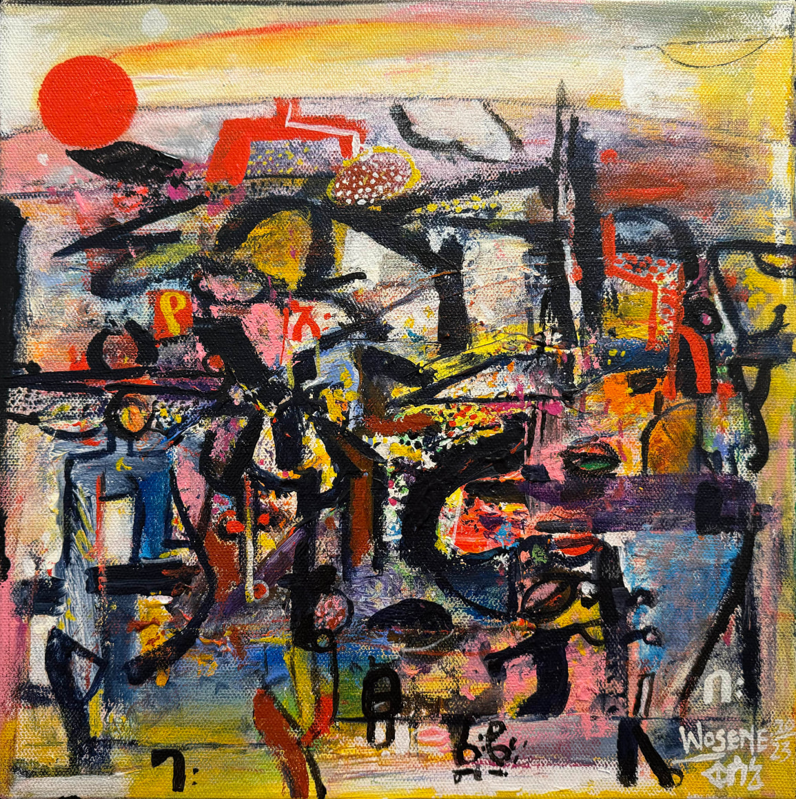 WOSENE WORKE KOSROF , Moonstone III, 2024