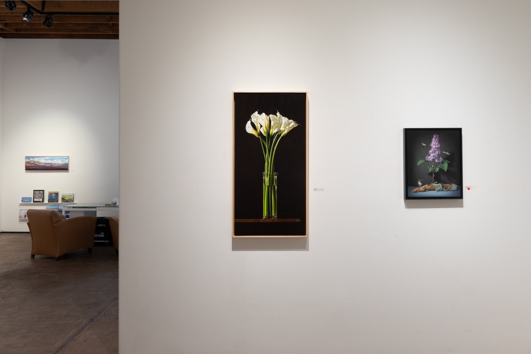 Installation photograph of IRRESISTIBLE: Flowers &amp; Their Admirers, John Nava &amp; Susan McDonnell