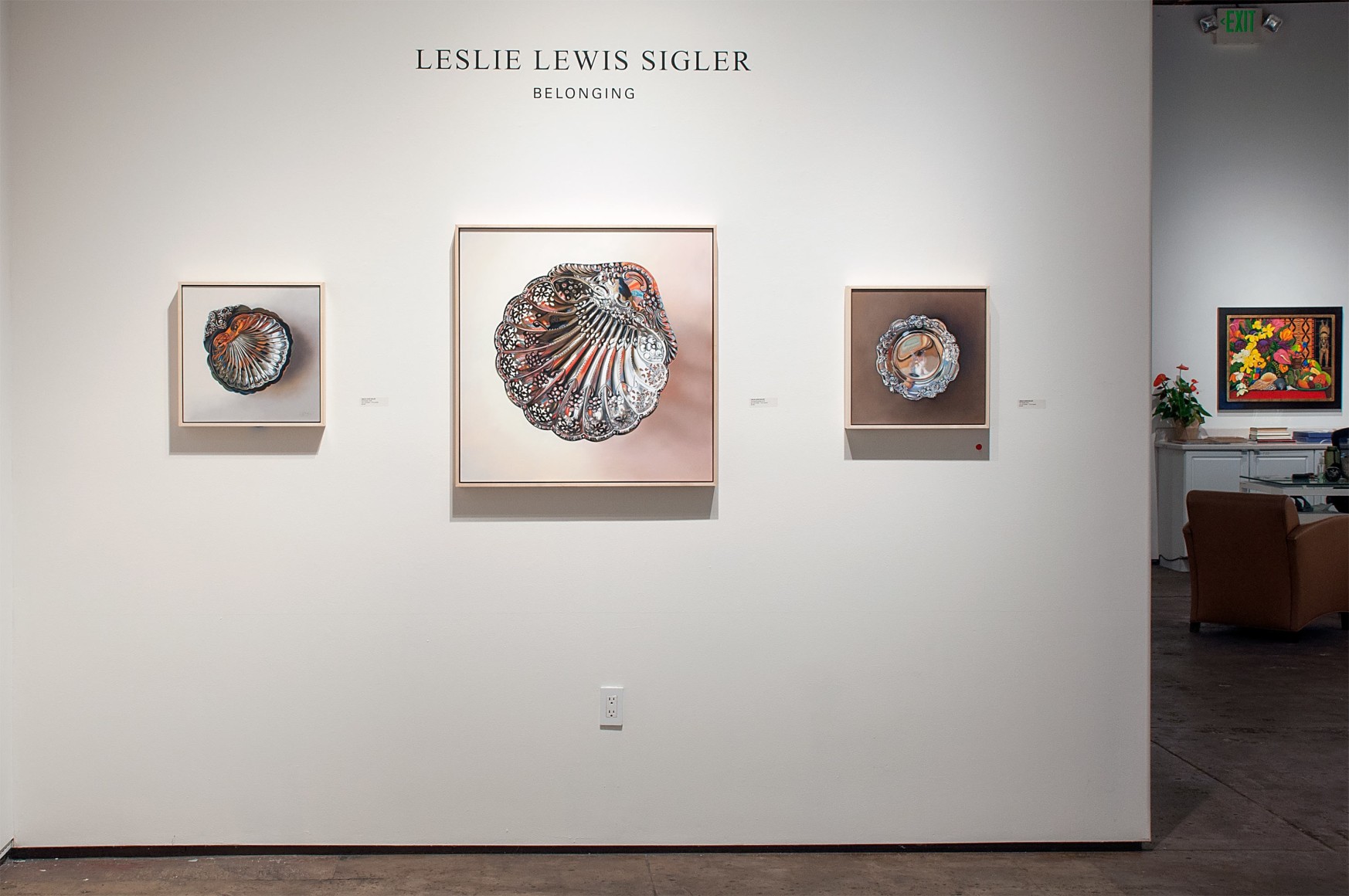 Installation photograph of LESLIE LEWIS SIGLER: Belonging