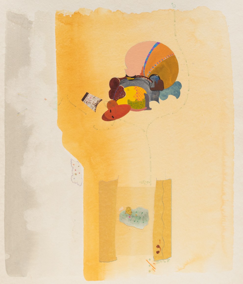 CIEL BERGMAN (1938-2017), Spiritual Guide Maps for Modern Western Man - 14, 1972