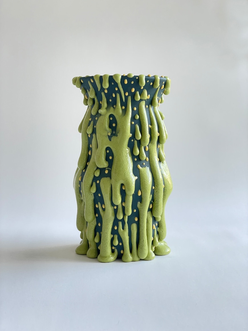 PHILIP KUPFERSCHMIDT , Green Vase, 2024