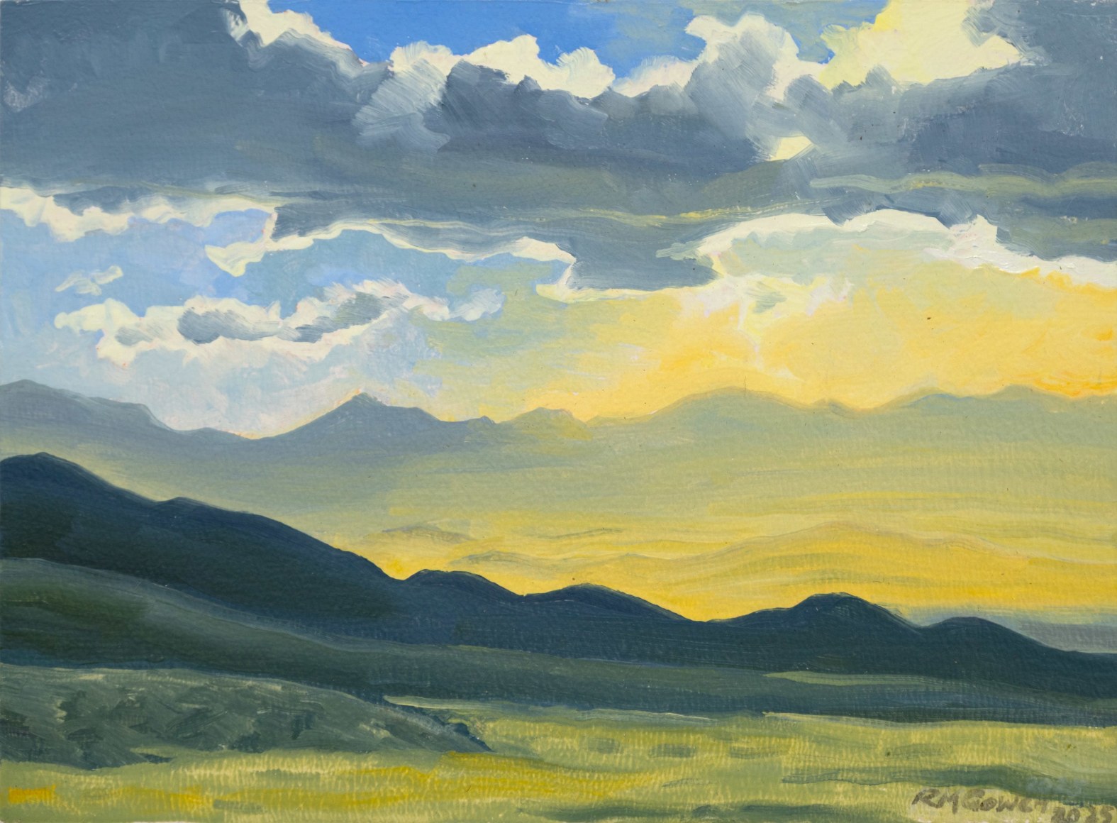 ROBIN GOWEN , End of the Outing, 2025