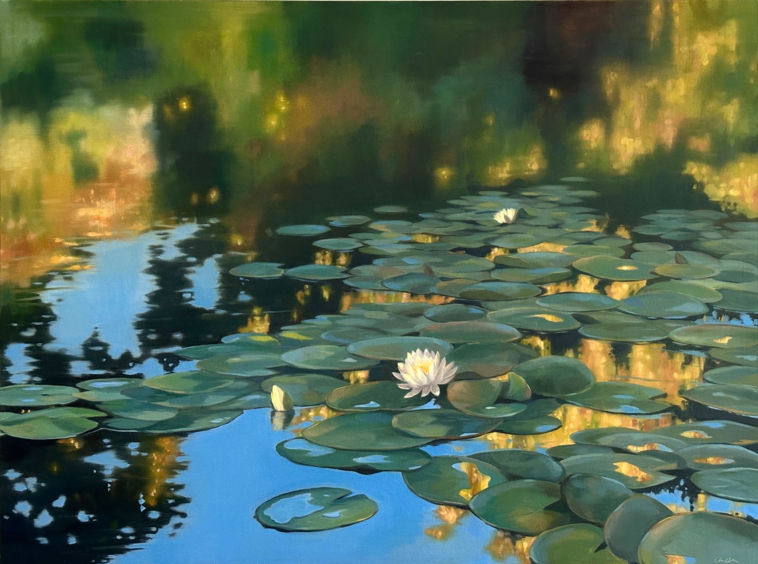 AMBER  O'NEILL , Reflection Pond, 2025
