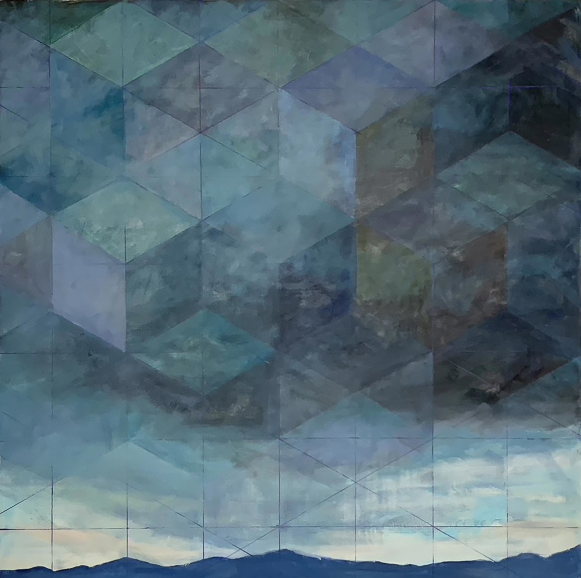 HOLLI HARMON , Nimbus Cubes, 2023