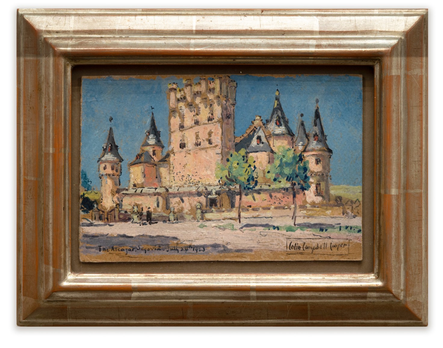 Colin Campbell Cooper, The Alcazar, Segovia, July 24, 1923.