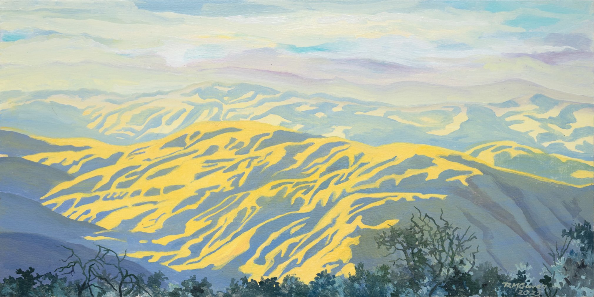 ROBIN GOWEN , Blue Haze, 2025