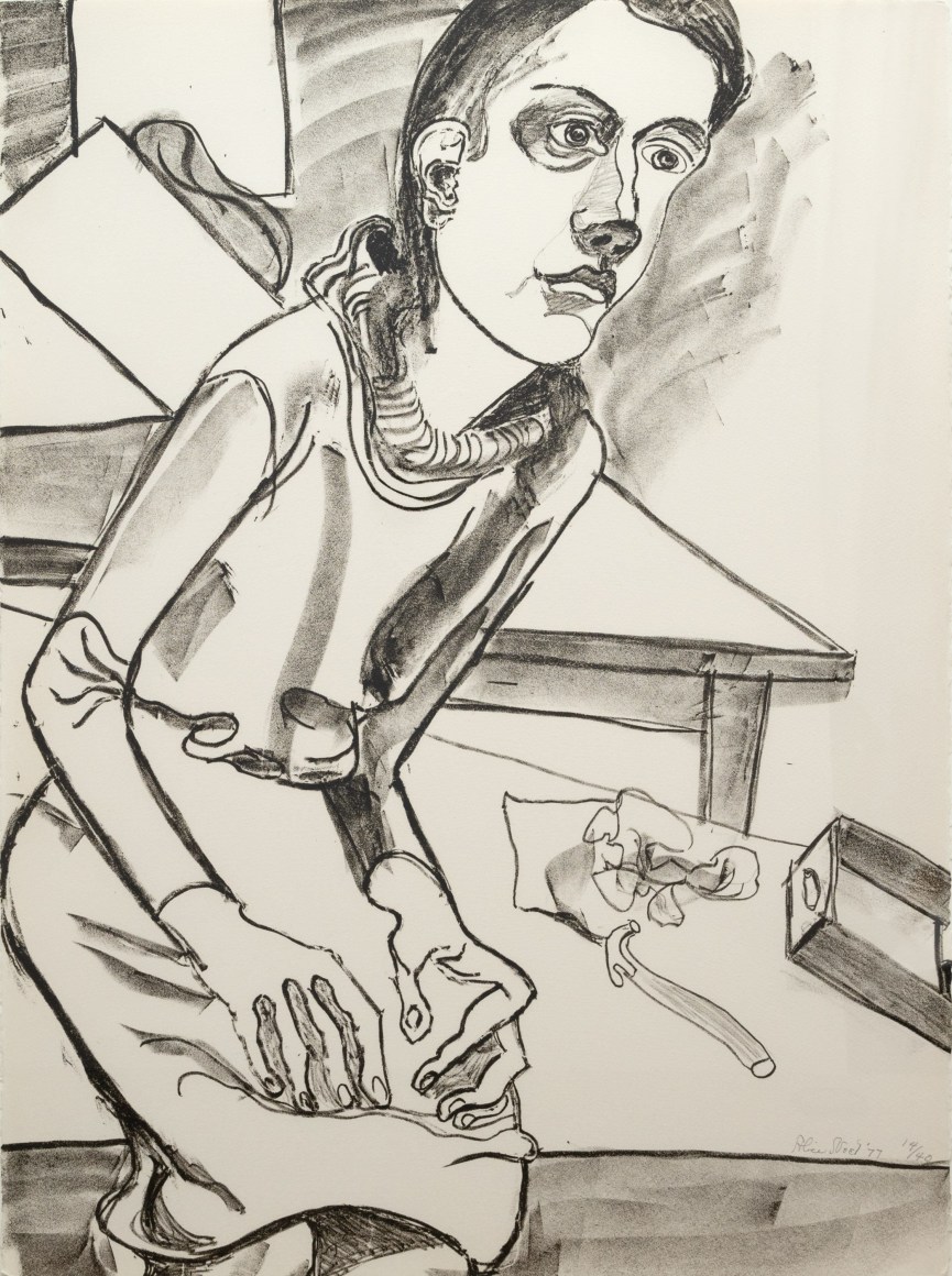 ALICE NEEL (1900-1984), Nancy, 1977