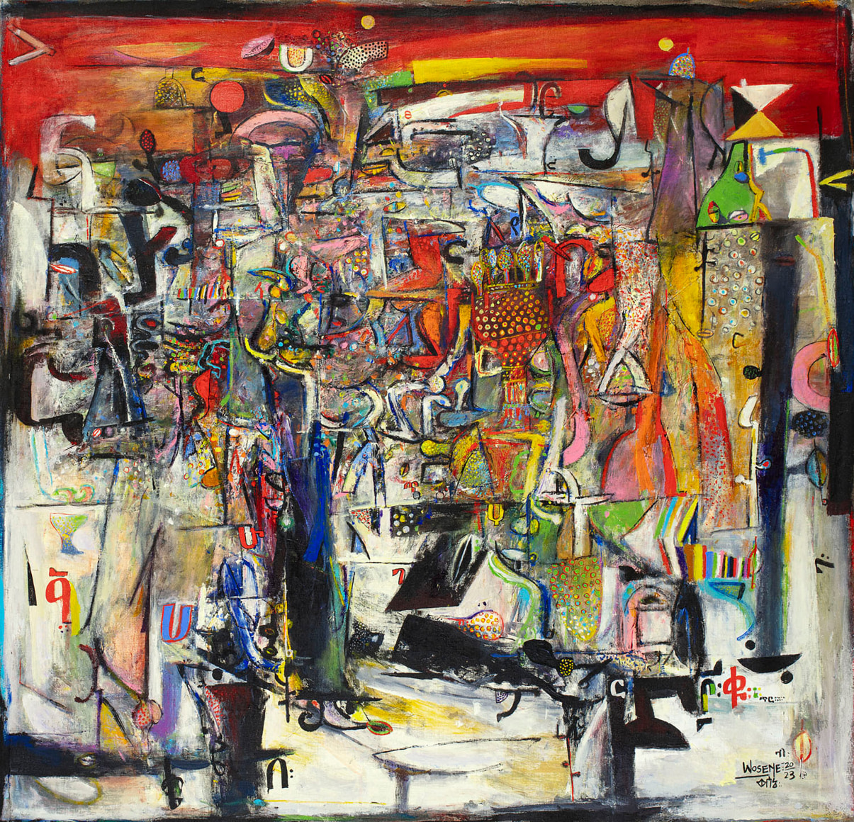 WOSENE WORKE KOSROF , Woman of Words XII, 2023