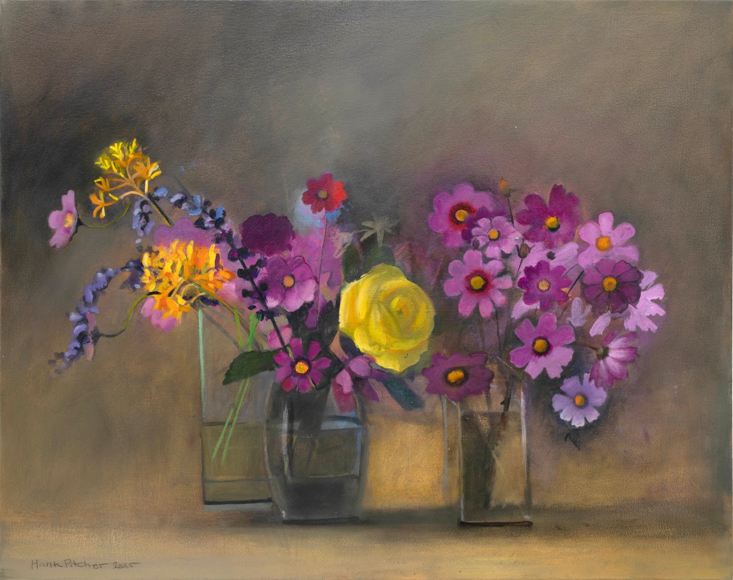 HANK PITCHER , Flowers from Our Garden, 2025