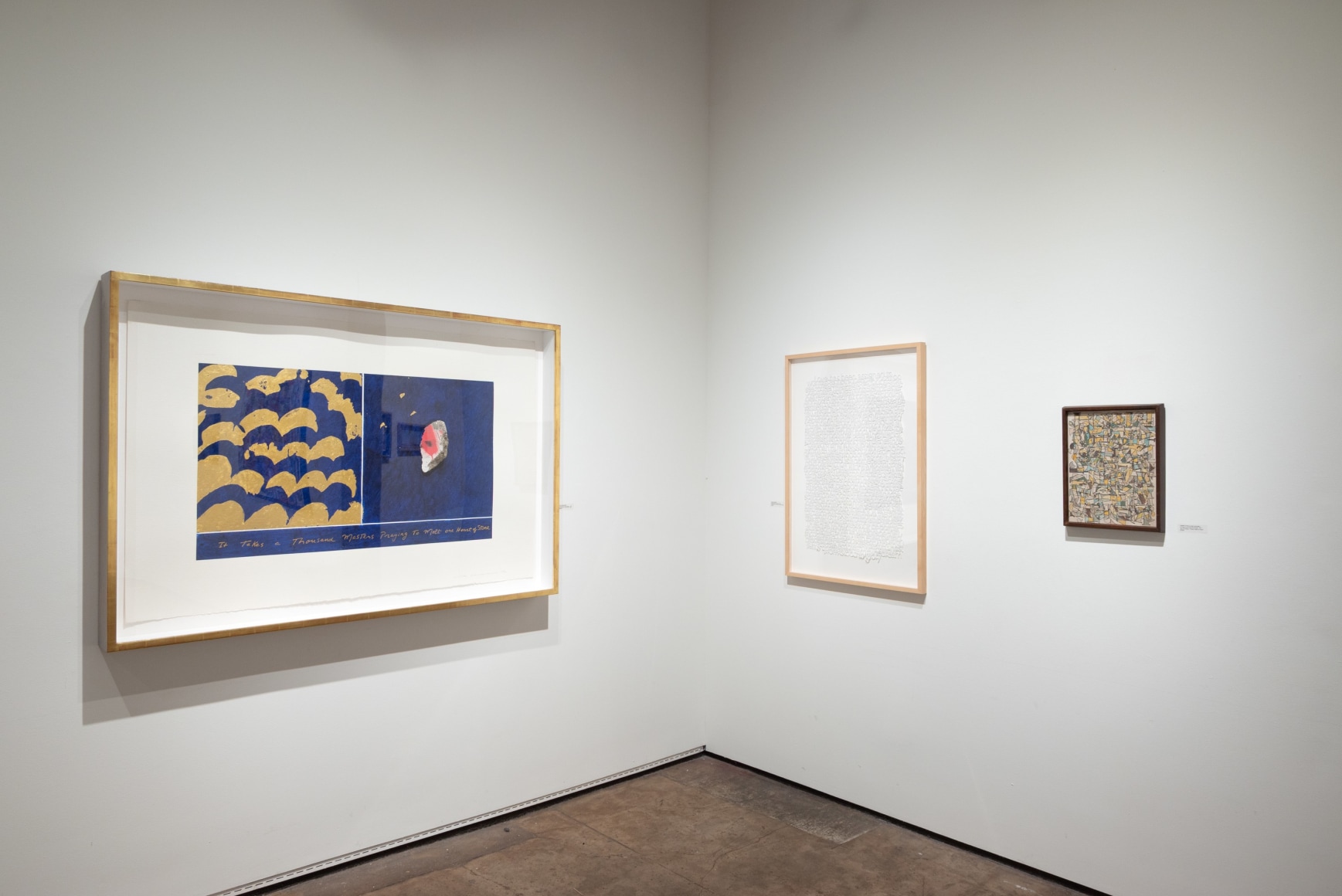 install shot for tl;dr: TEXT/ART exhibition