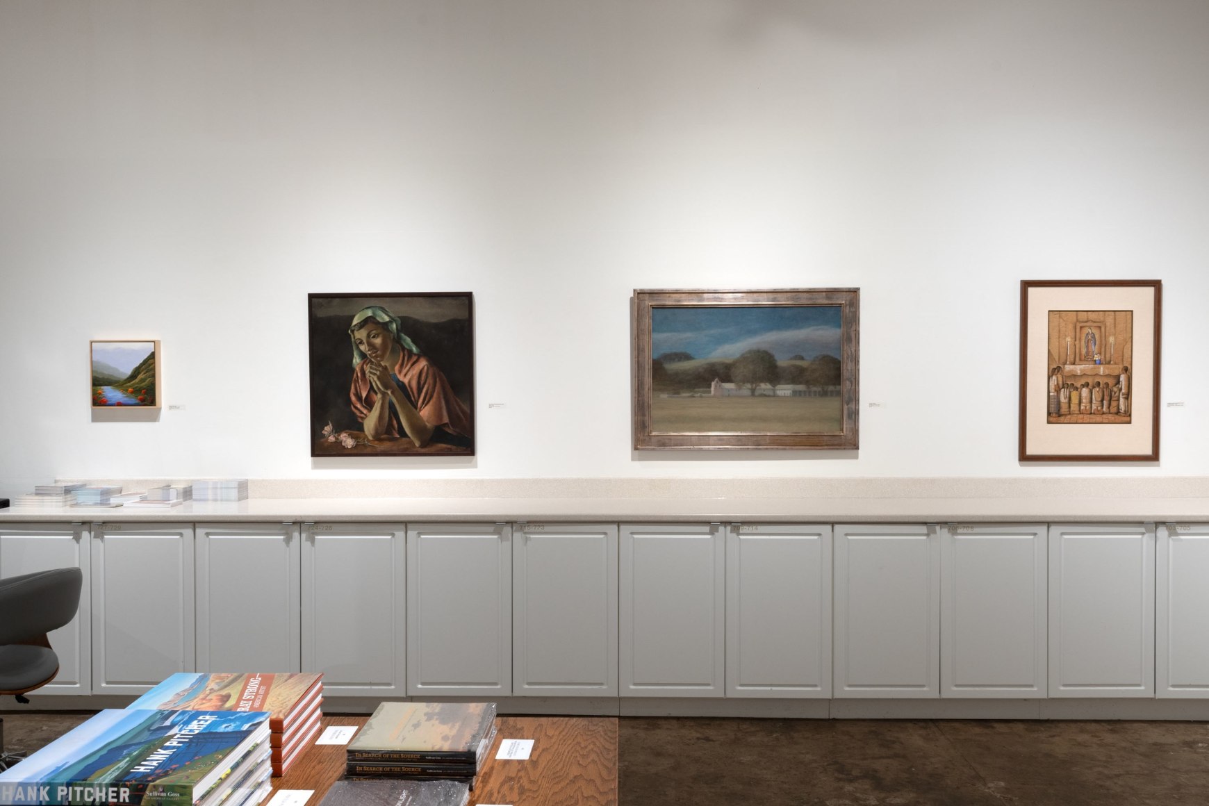 Installation photo for Fall Salon, 2023
