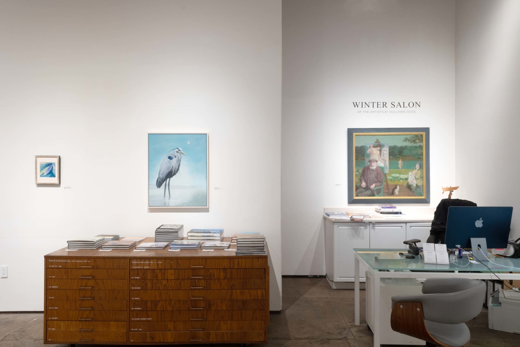 Installation Shot The Winter Salon II, 2023