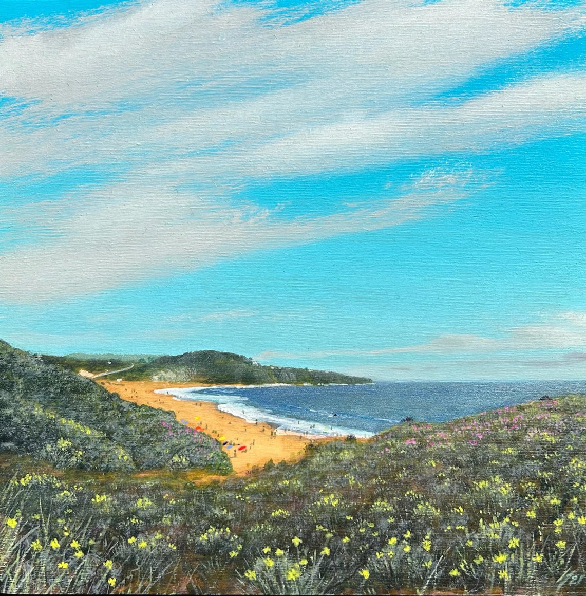 JAMES DAVID THOMAS , Coastal Break, 2021