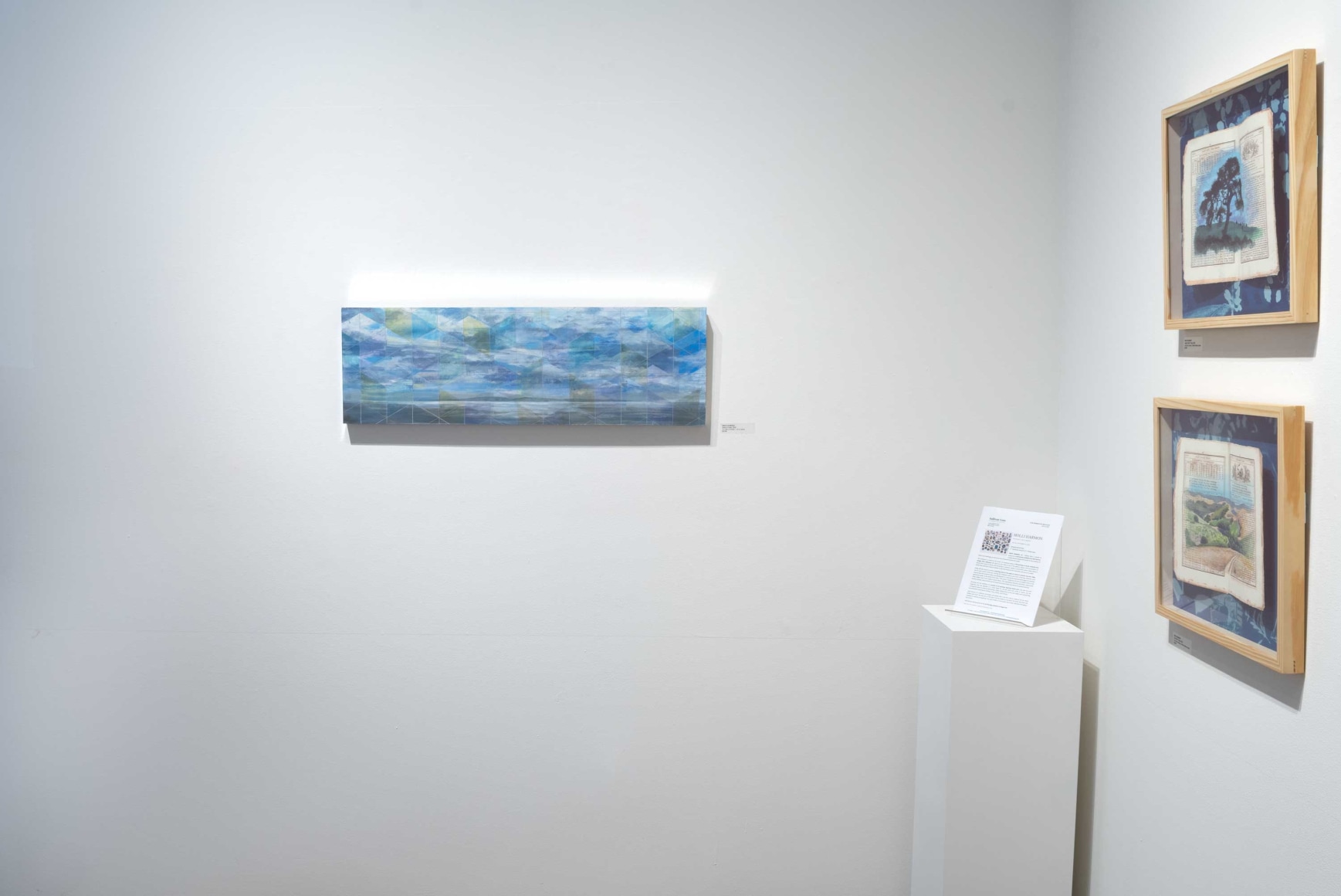 HOLLI HARMON, To Feast on Clouds Installation shot, 2023