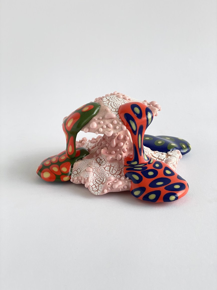 PHILIP KUPFERSCHMIDT , Pink Mushroom, 2024