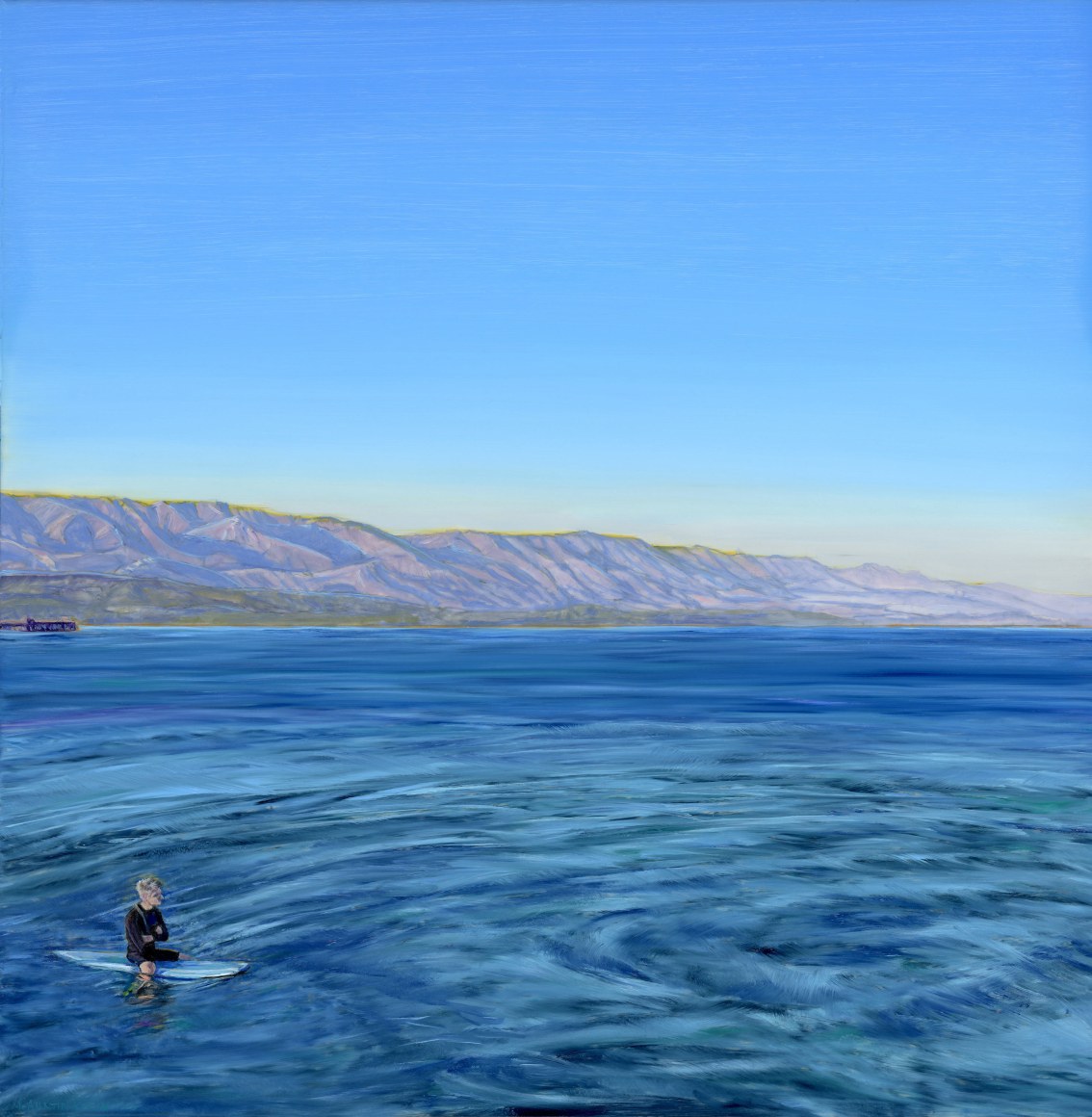 MARY-AUSTIN KLEIN , The Wait, SB Breakwater Surfer, 2023