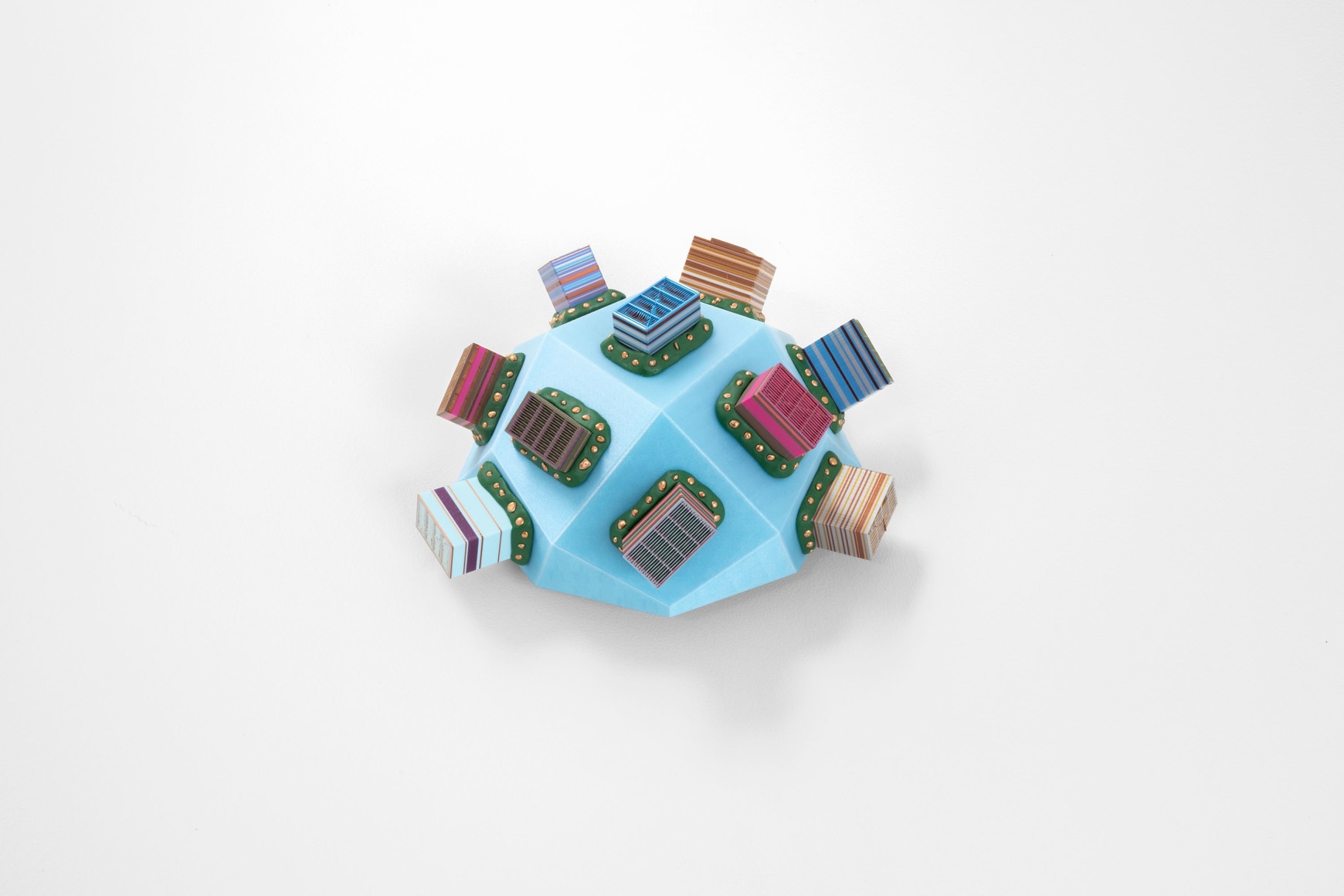 LYNDA WEINMAN, Tower Studs Wall Sculpture, 2024