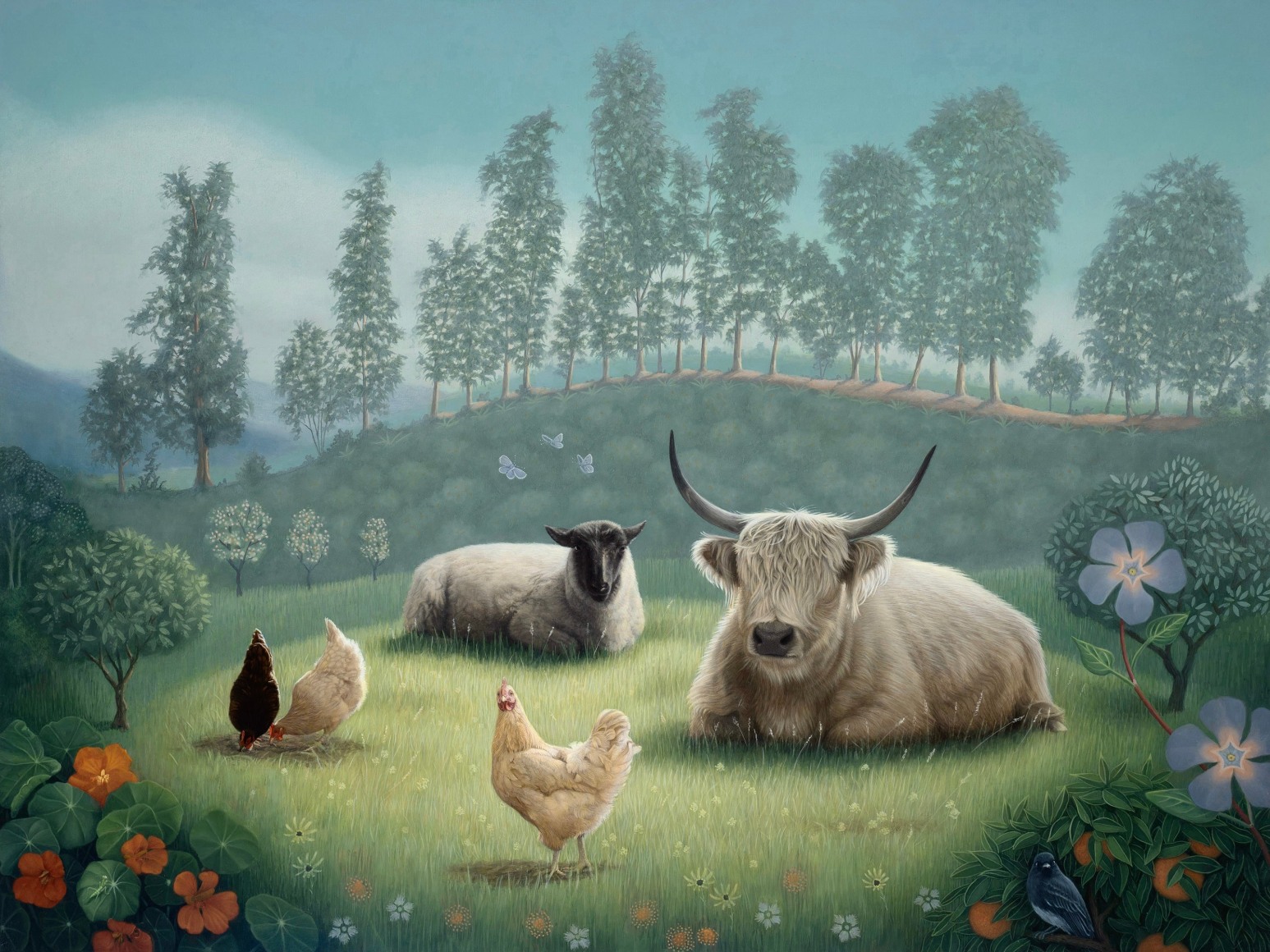 SUSAN MCDONNELL , Peaceable  Farm, 2023