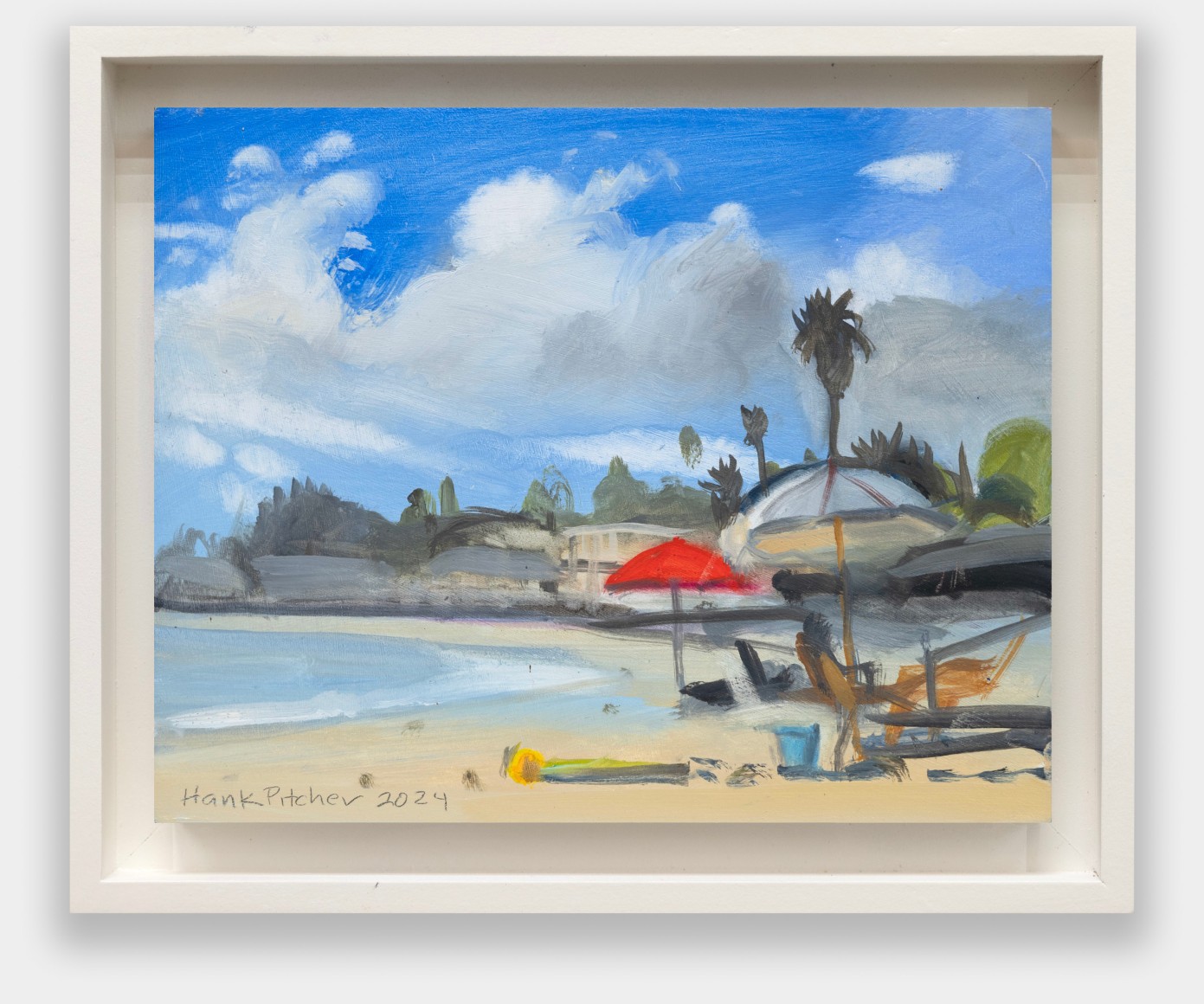 HANK PITCHER, Red Umbrella Study, 2024