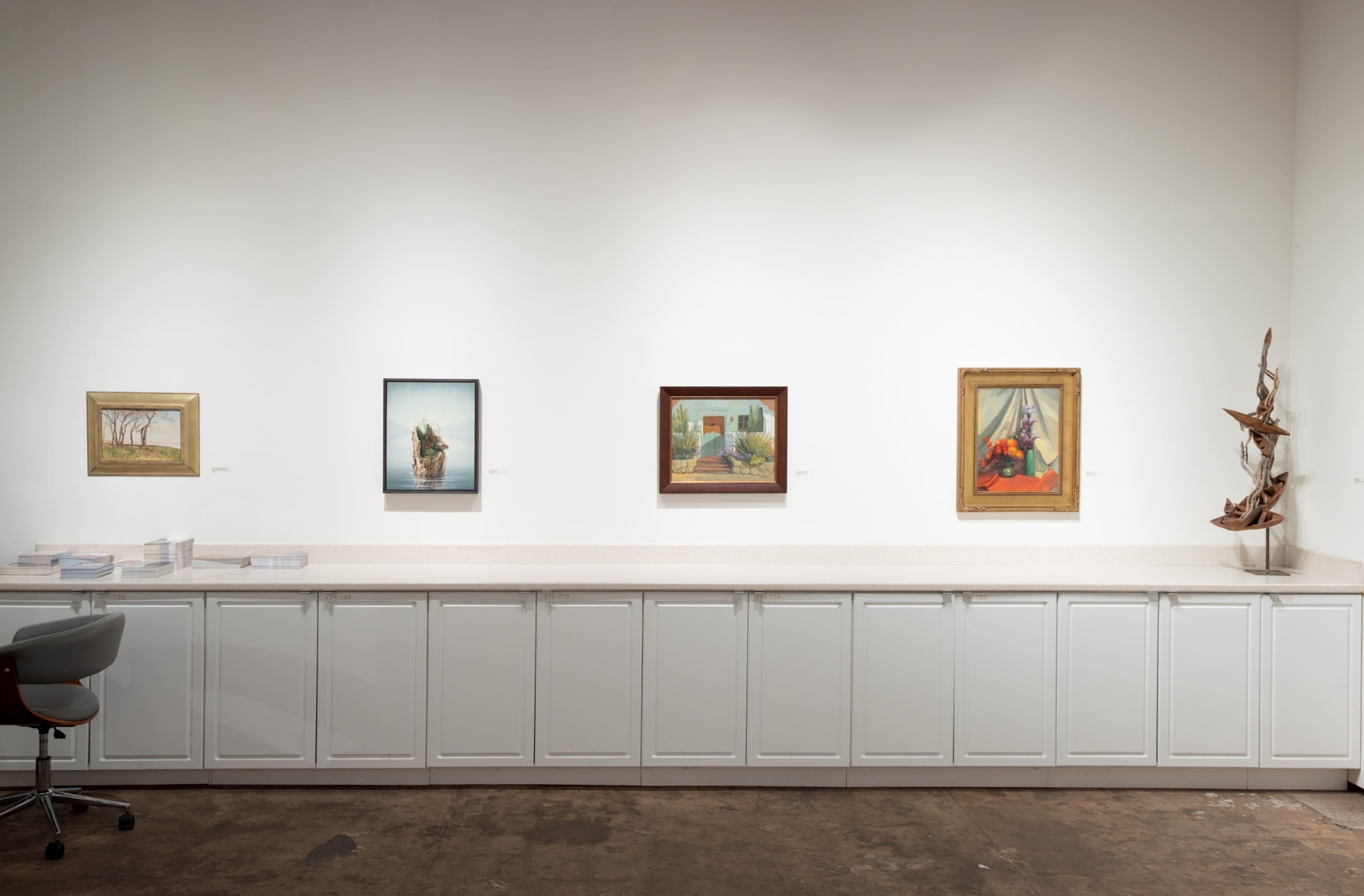 Installation View of The Winter Salon, 2024