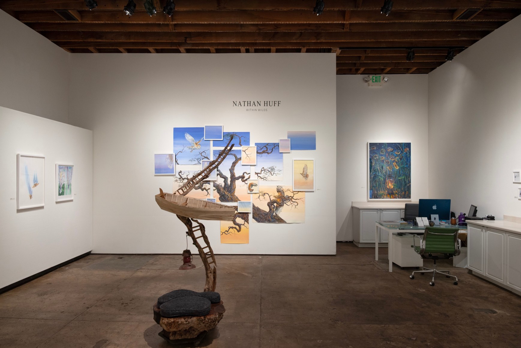 Nathan Huff: Within Wilds, 2025 Installation photo