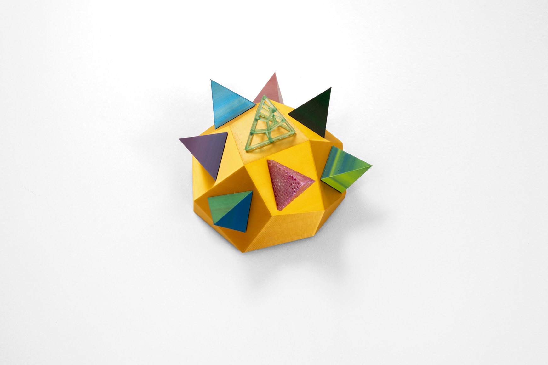 LYNDA WEINMAN, Tetrahedral Wall Sculpture, 2024