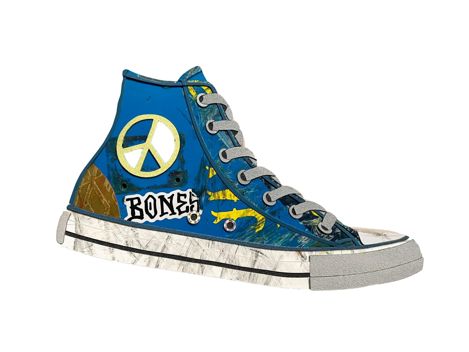 INGA GUZYTE , 100% Skate Shoe- Peace, 2022