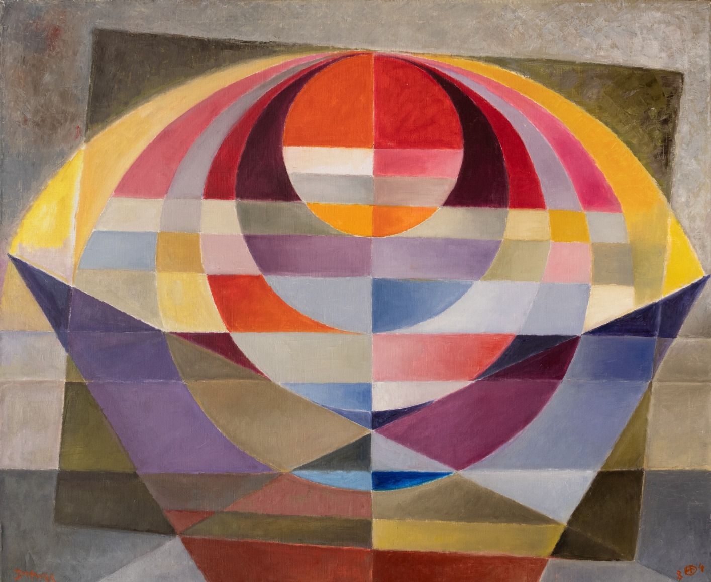 WERNER DREWES (1899-1985), Enfolding, 1984