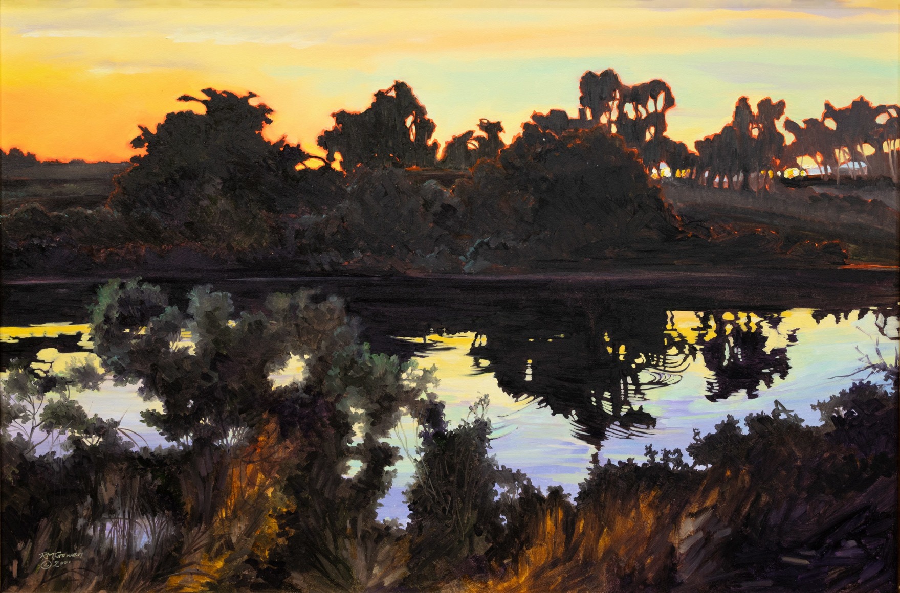 ROBIN  GOWEN , Night Reflections, 2001
