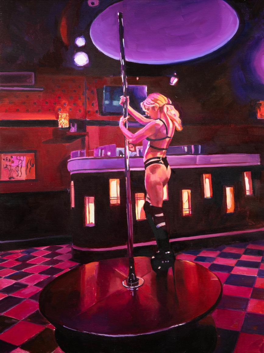 PATRICIA CHIDLAW , Pole Dance, 2024