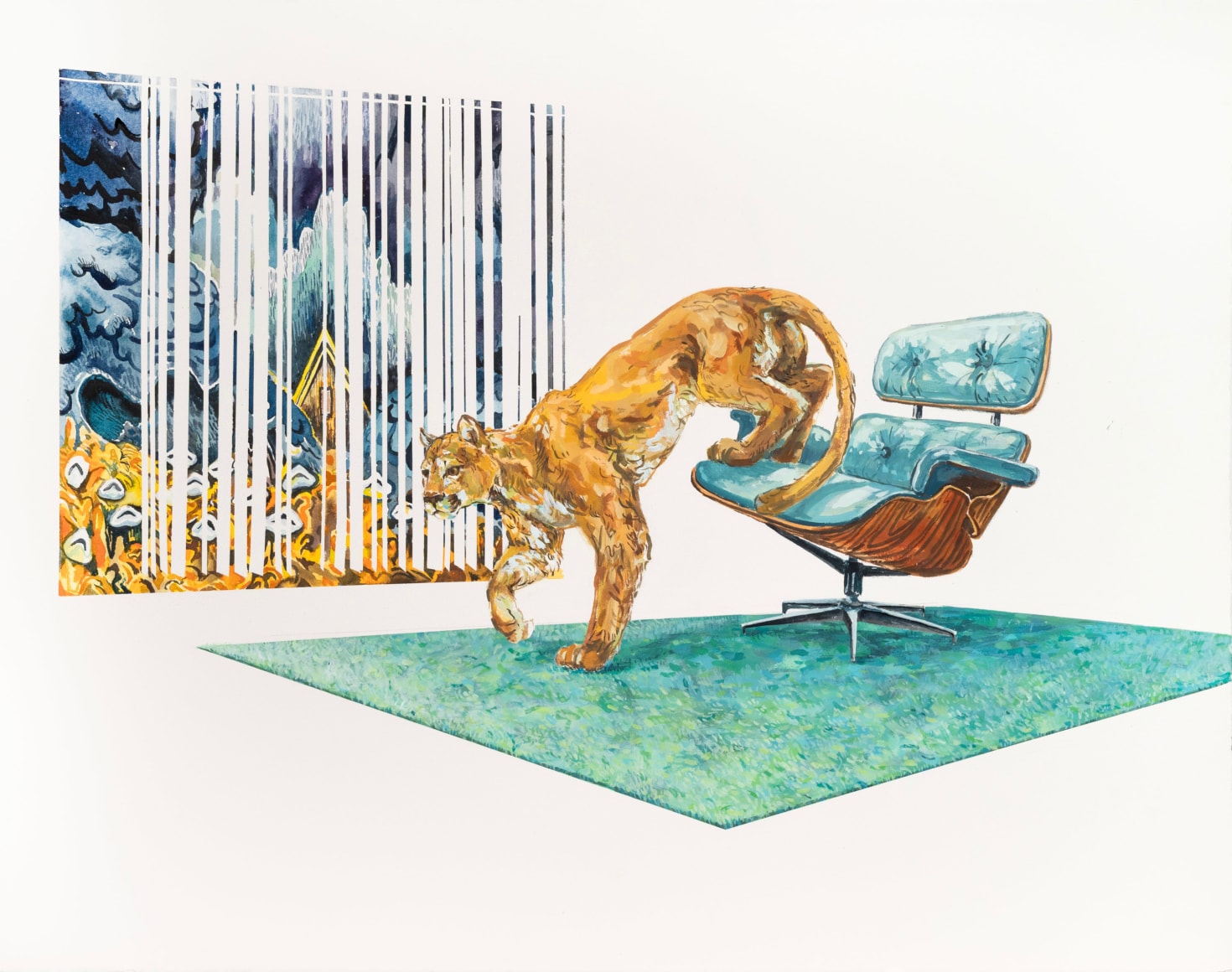 NATHAN HUFF , Within Wilds (for Burchfield), 2025