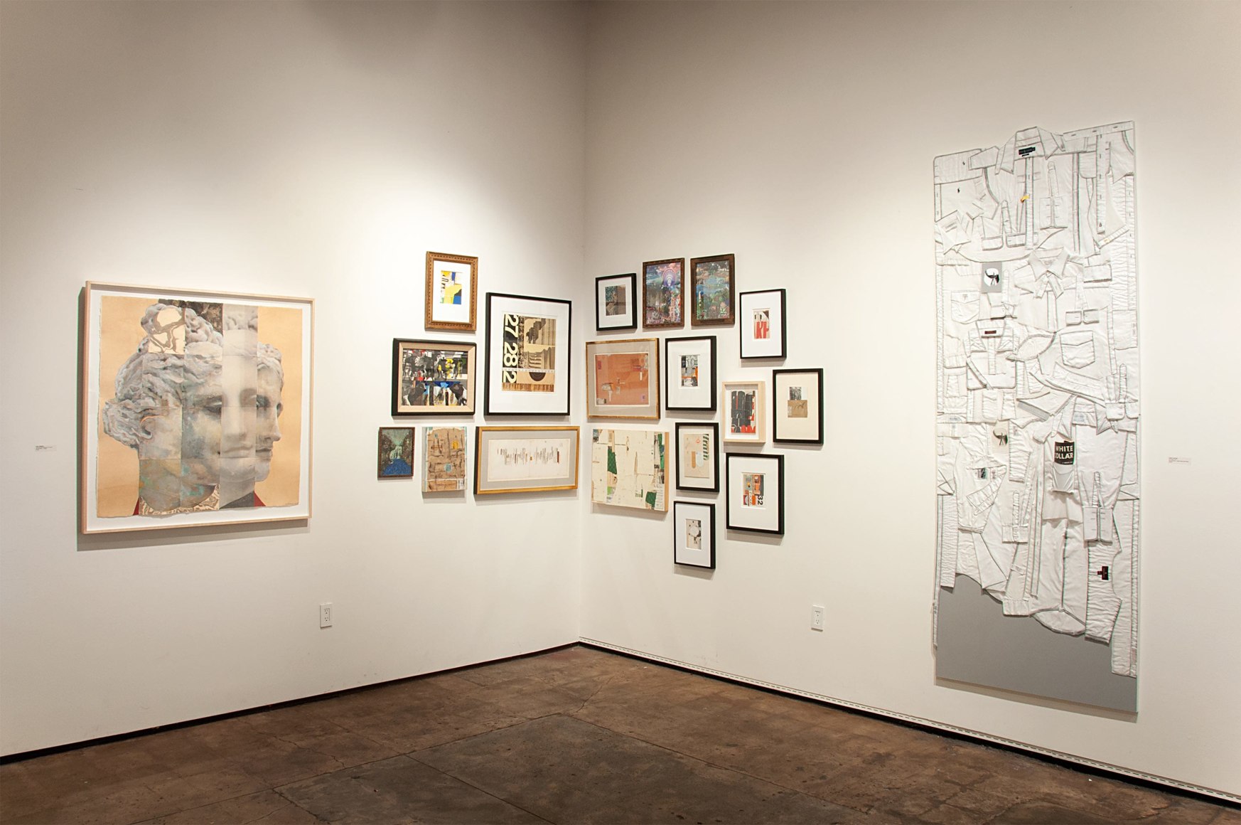 The Red-Headed Stepchild Installation photograph, Mary Heebner, William Dole, Howard Warshaw, Susan Tibbles, Tony Askew, Dug Uyesaka, Peggy Ferris, Elena Mary Siff, Frank Kirk