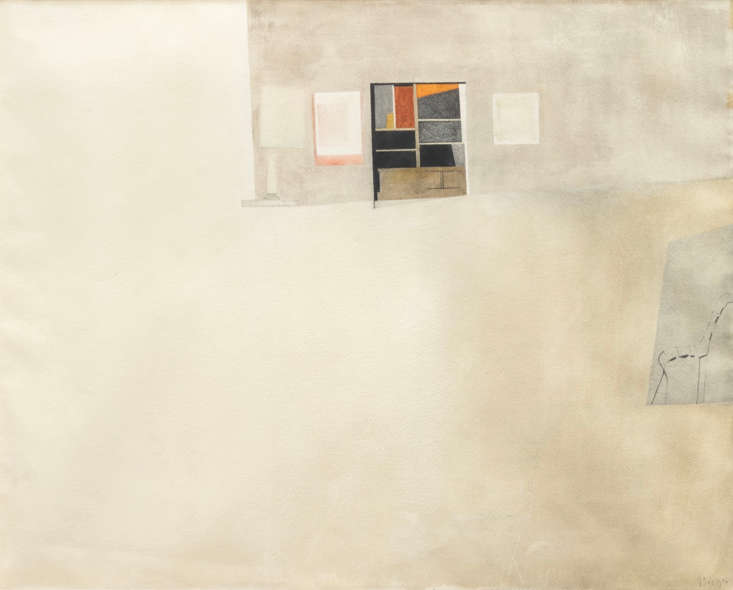 WILLIAM DOLE (1917-1983), Untitled, 1956