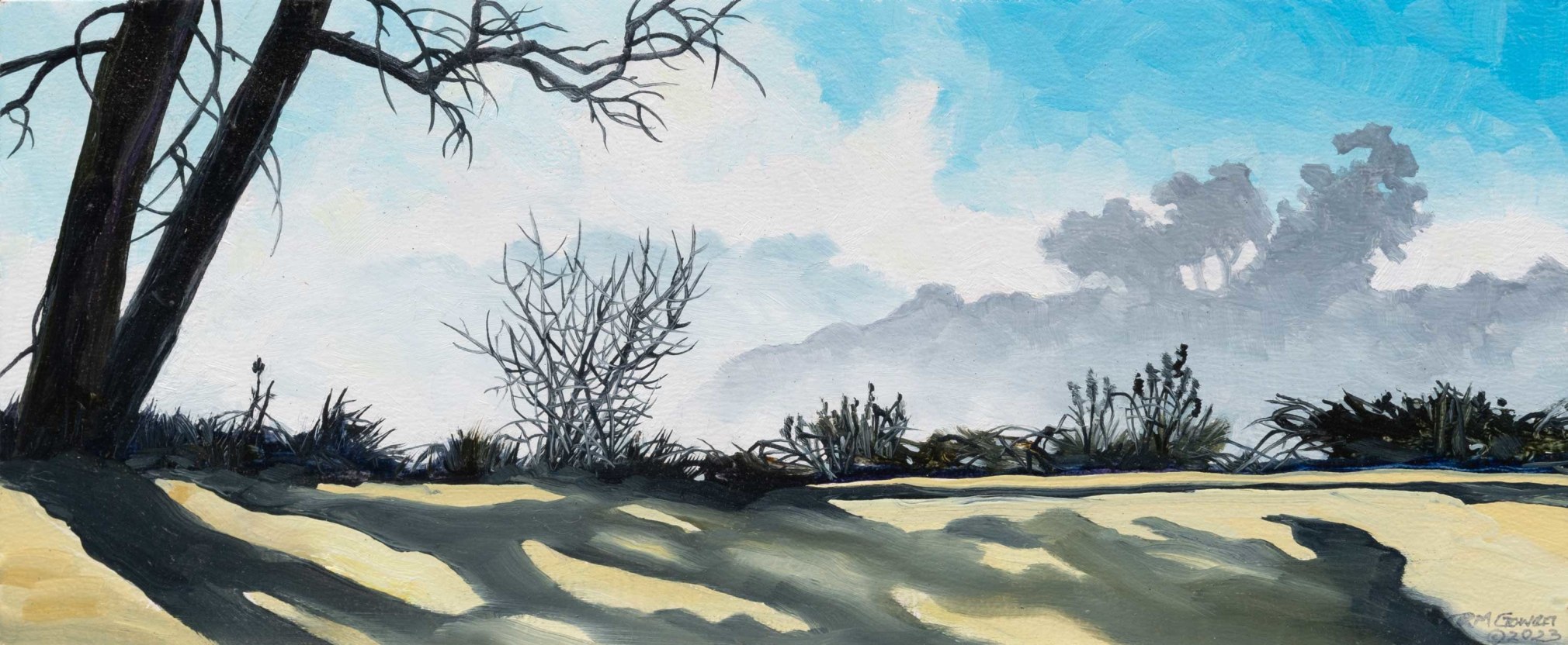 ROBIN GOWEN , From the Parking Lot, 2022