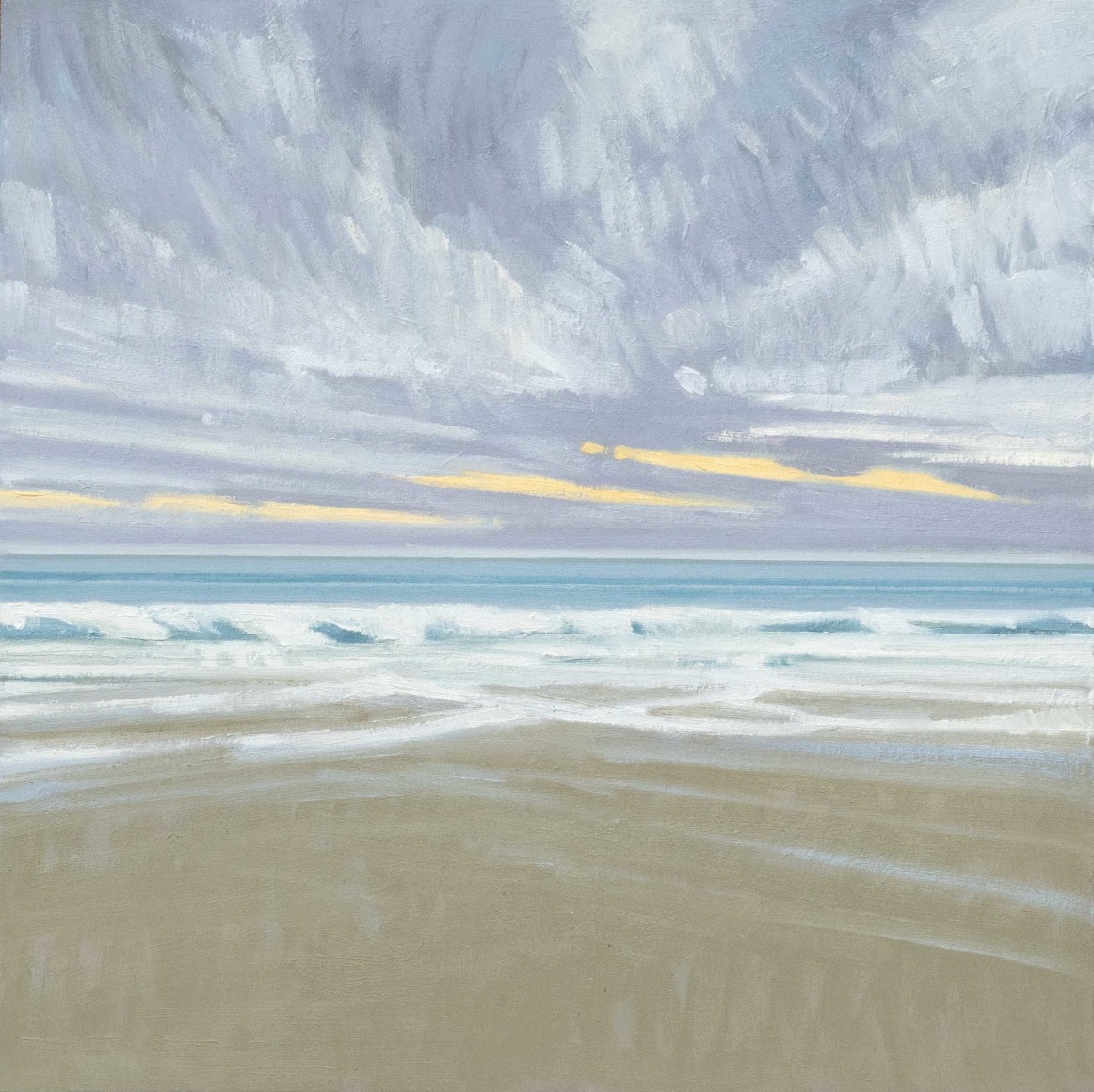NICOLE STRASBURG , Stormy Shoreline, 2023