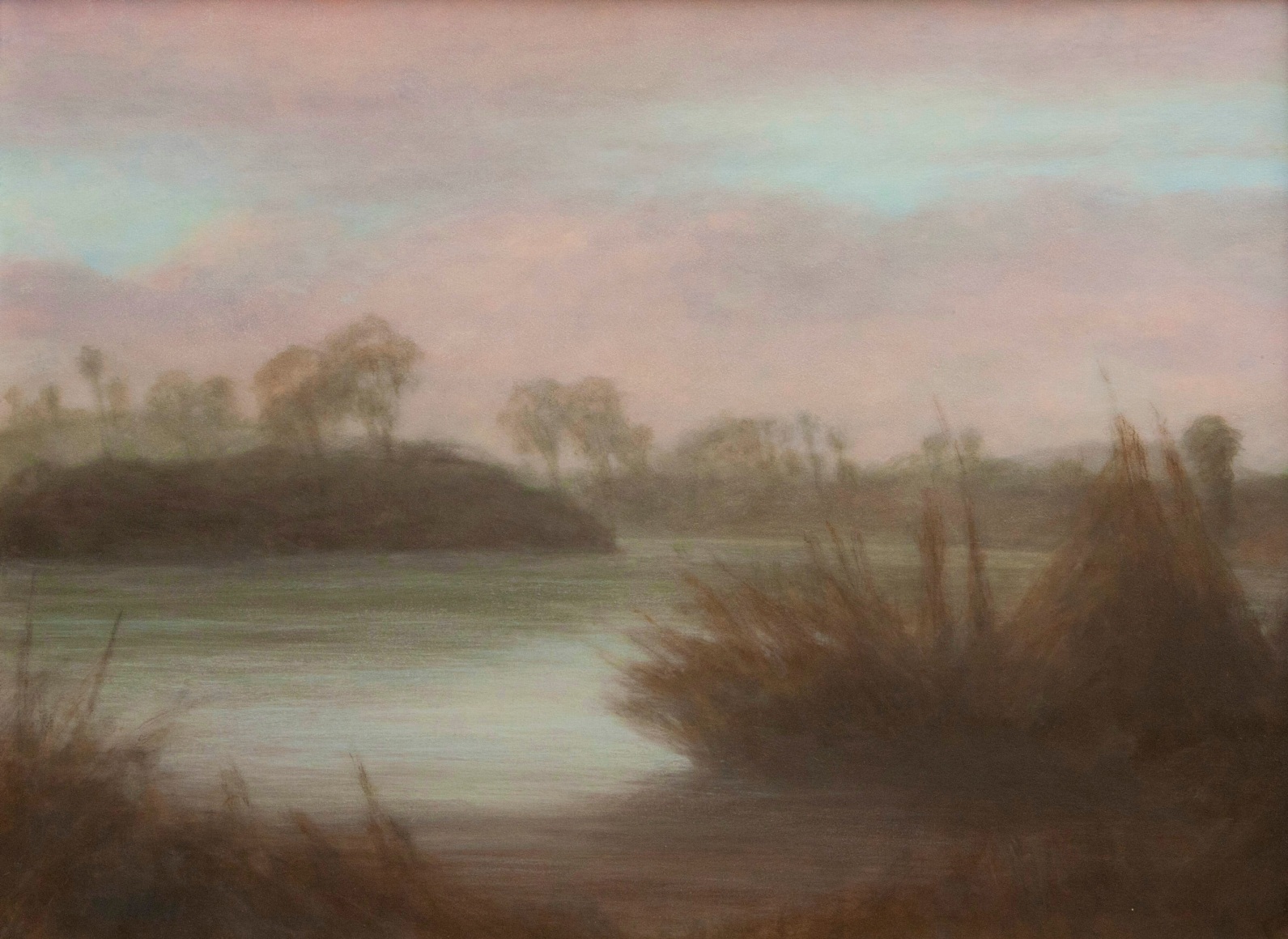 SARAH VEDDER, Evening at the Bird Refuge