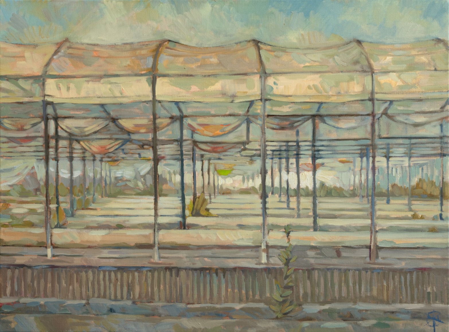 WHITNEY BROOKS ABBOTT , Greenhouse, Summer, 2023