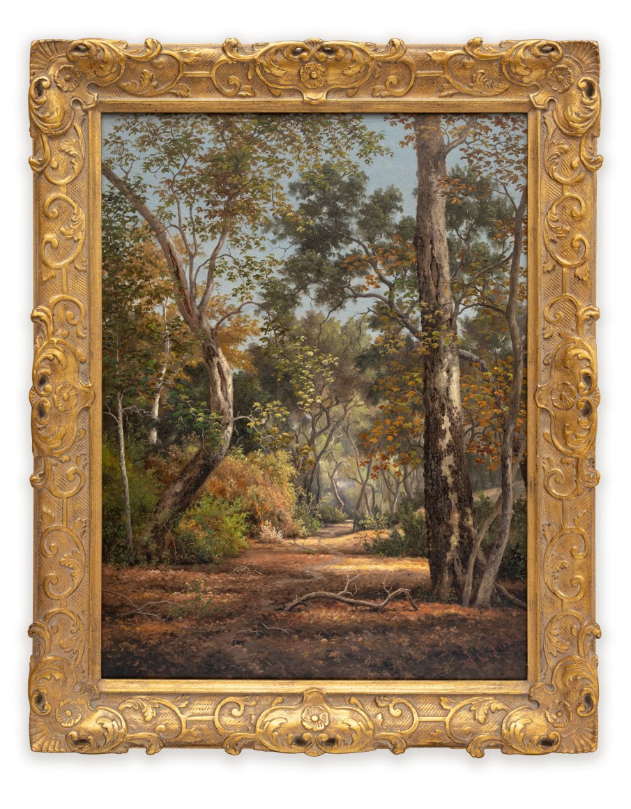 HENRY CHAPMAN FORD (1828-1894), A Wooded Interior (Santa Barbara), c. 1885