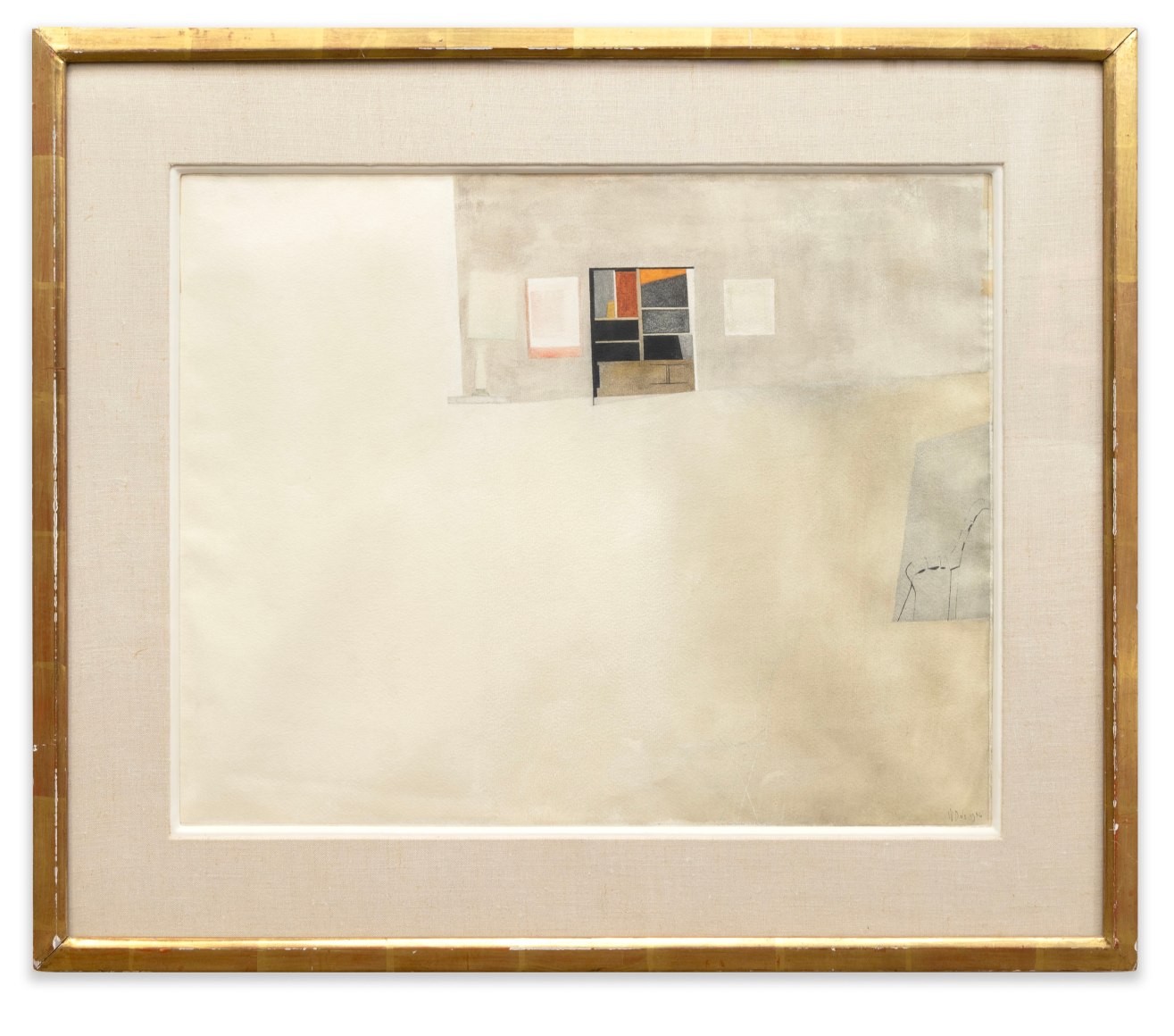 WILLIAM DOLE (1917-1983), Untitled, 1956