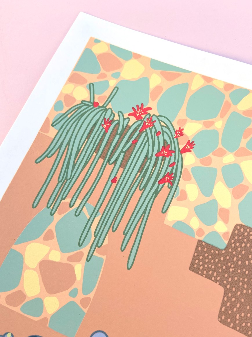 CLAUDIA  BORFIGA, Cactus Terrazo