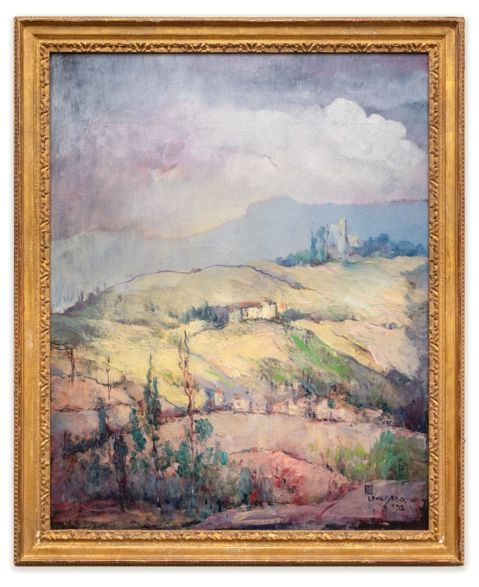 LEON DABO (1864-1960) , Landscape in Provence, 1952 (image with Frame)